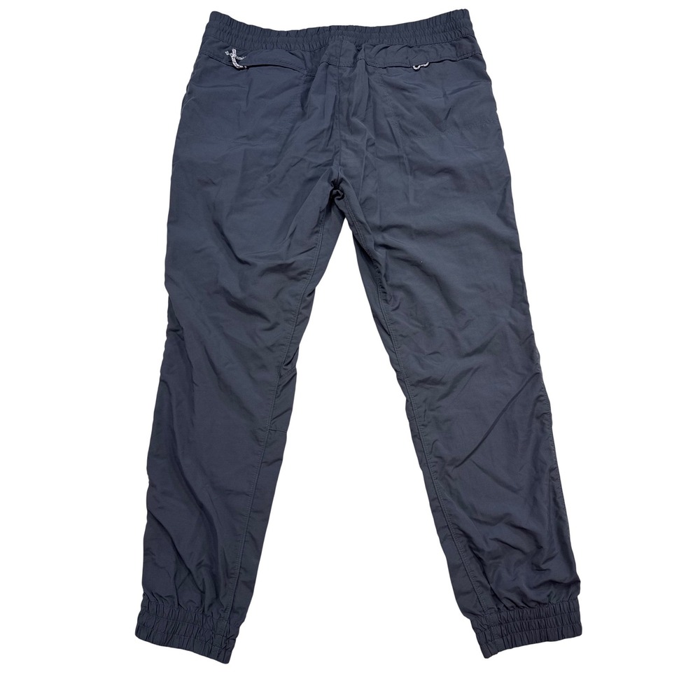 Columbia Cargo Jogger Pants Womens L Gray Excellent Hiking Nylon Ripstop - Picture 2 of 8